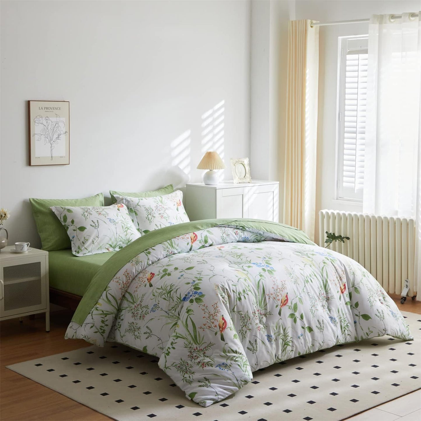 Green Roost Quilt Cover Set
