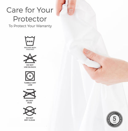 100% Bamboo Waterproof Mattress Protector