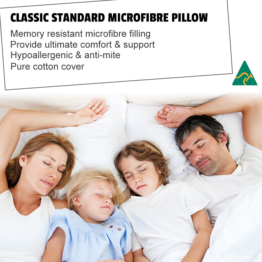 Australian Made Microfibre Pillow