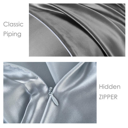 SilkDream™ Pure Mulberry Silk Pillowcases [Twin Pack]