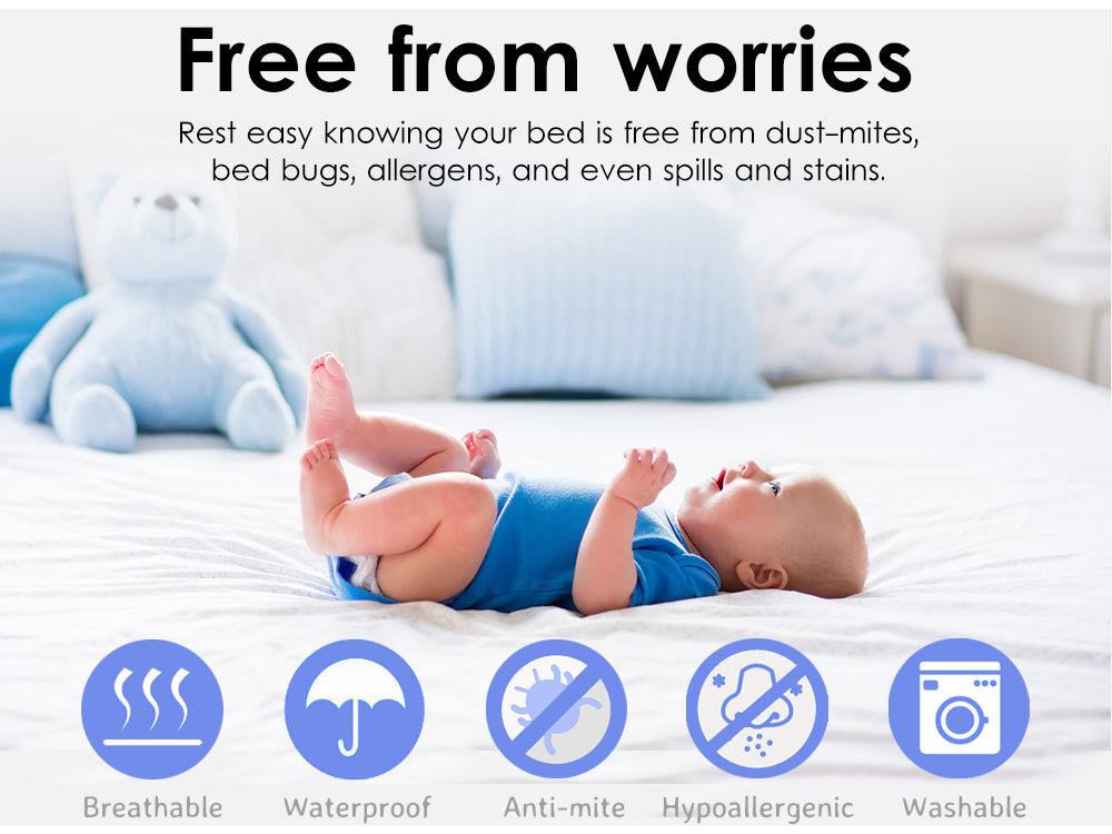100% Bamboo Waterproof Mattress Protector