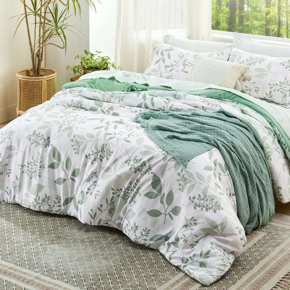 Verdant Whisper Quilt Cover Set