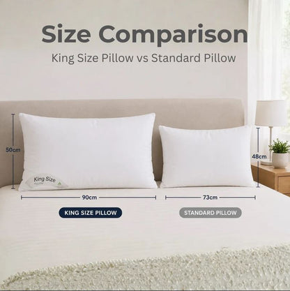 Australian Made Ultimate King Pillows [Twin Pack]