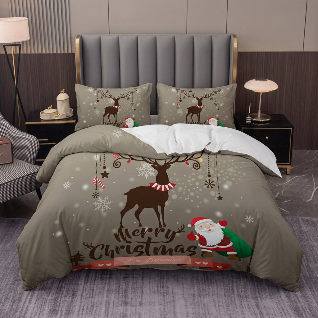 Christmas Quilt Cover Set