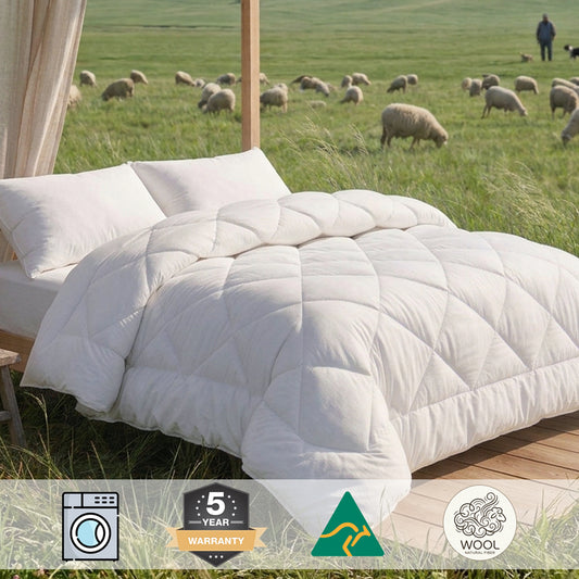 Australian Made Washable Wool Quilt