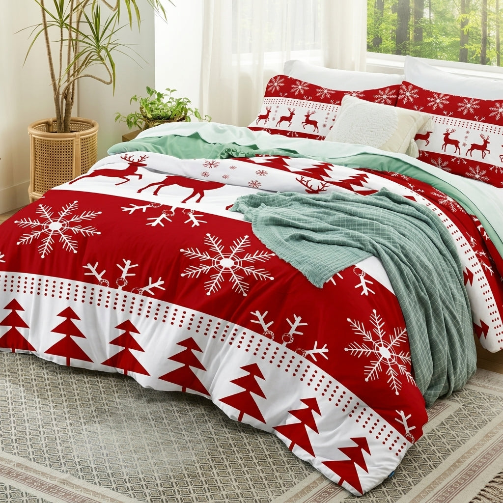 Christmas Quilt Cover Set