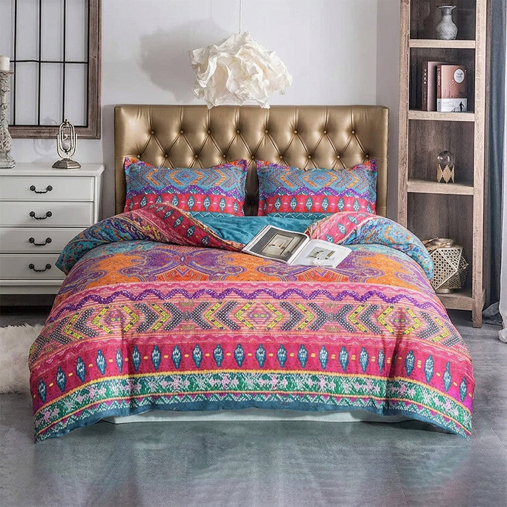 Mandala Quilt Cover Set