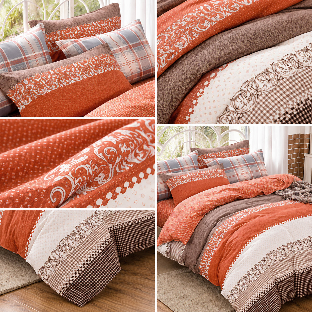 Sunset Haven Cotton Quilt Cover Set