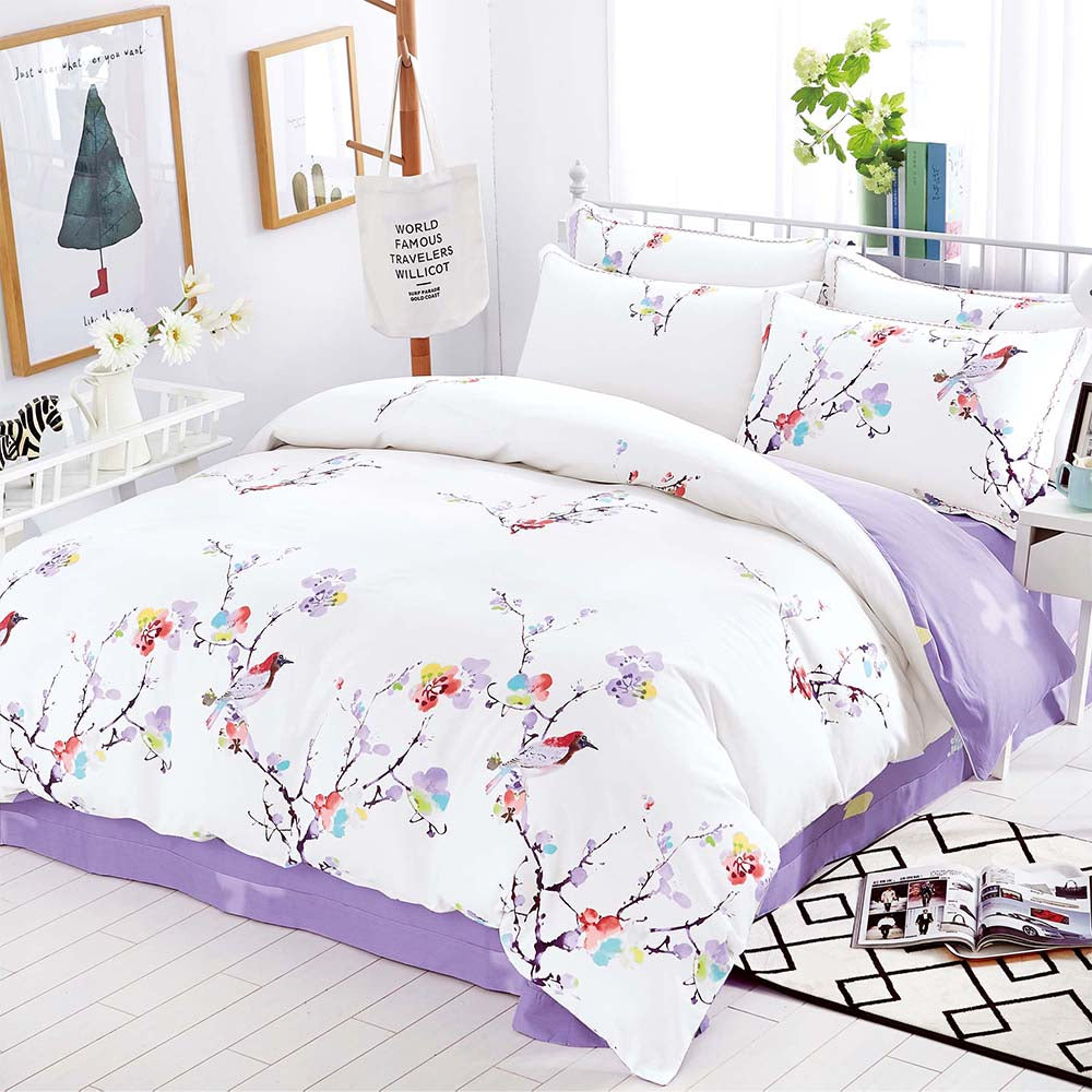 Spring Eva Cotton Quilt Cover Set