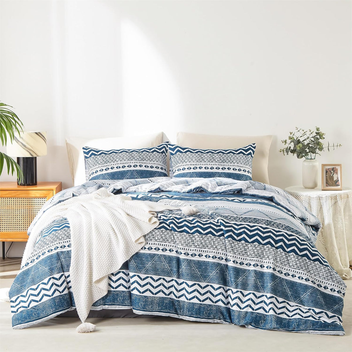 Blue Tides Quilt Cover Set