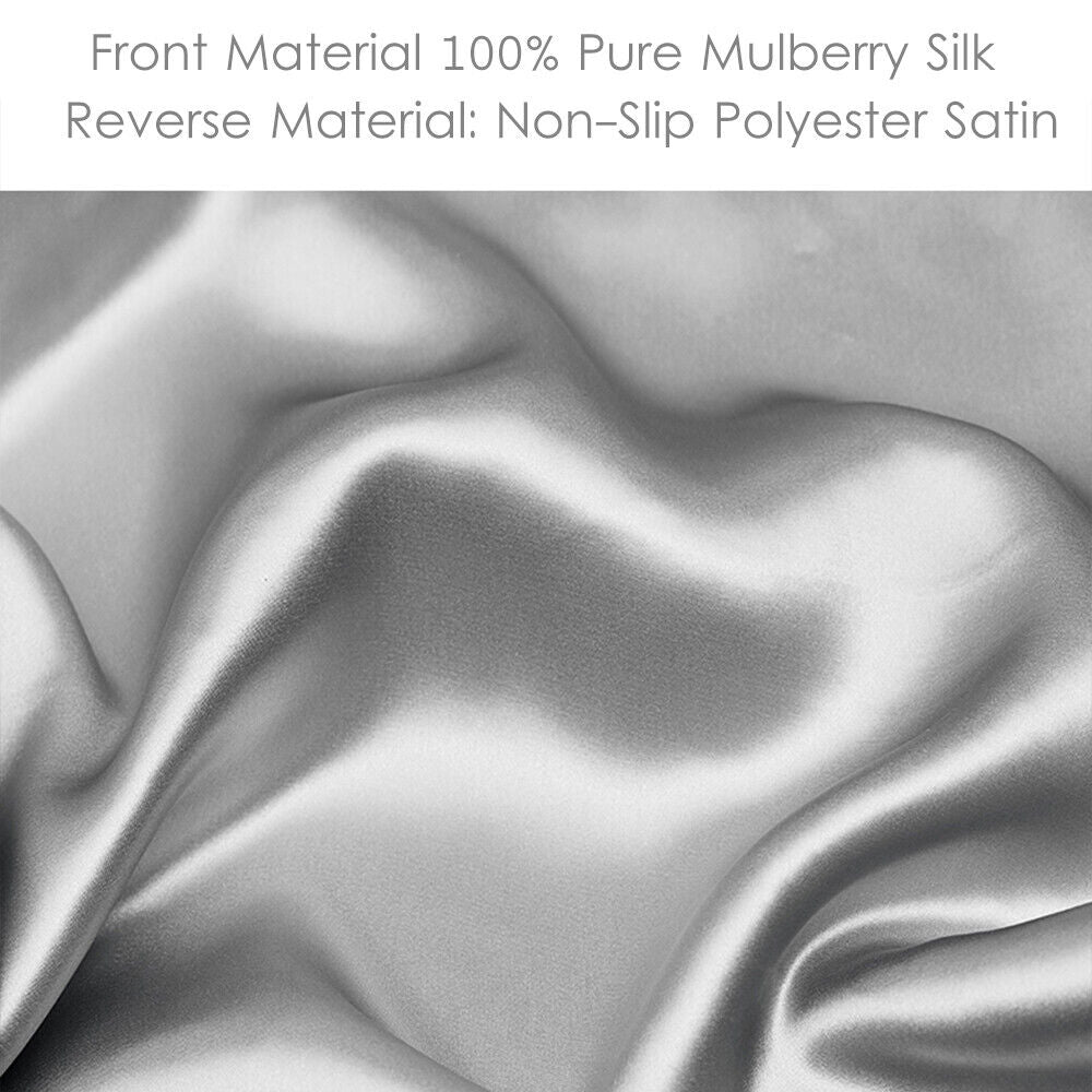 Single Side Mulberry Silk Pillowcases [Twin Pack]