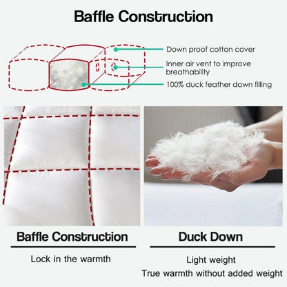 DreamDown™ Luxury Duck Down & Feather Quilt