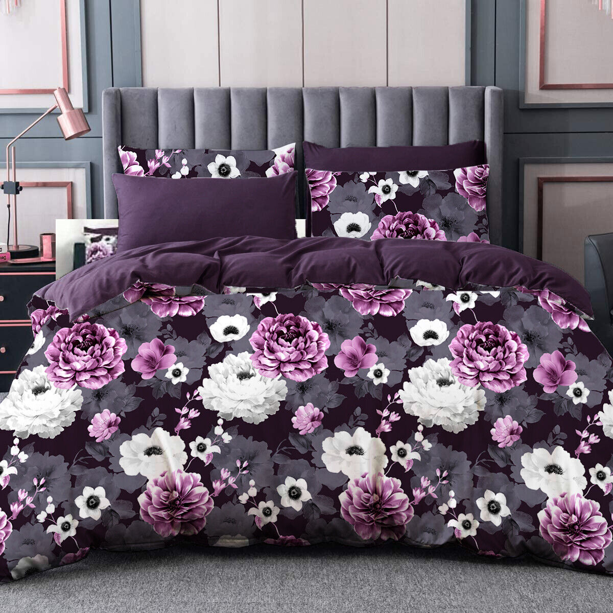 Violet Quilt Cover Set