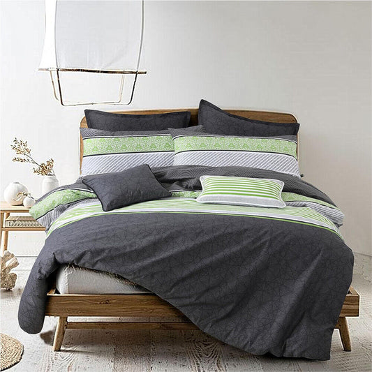 Emerald Cotton Quilt Cover Set