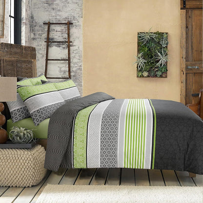 Emerald Cotton Quilt Cover Set
