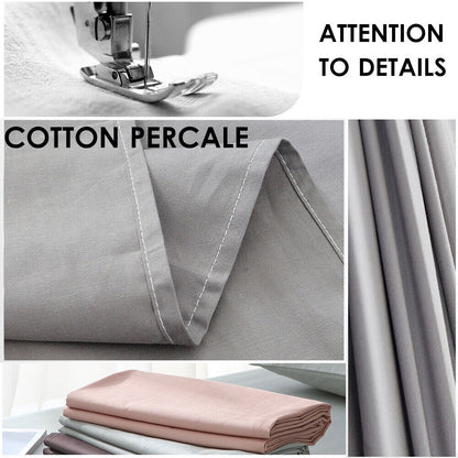 100% Cotton Percale Quilt Cover Set