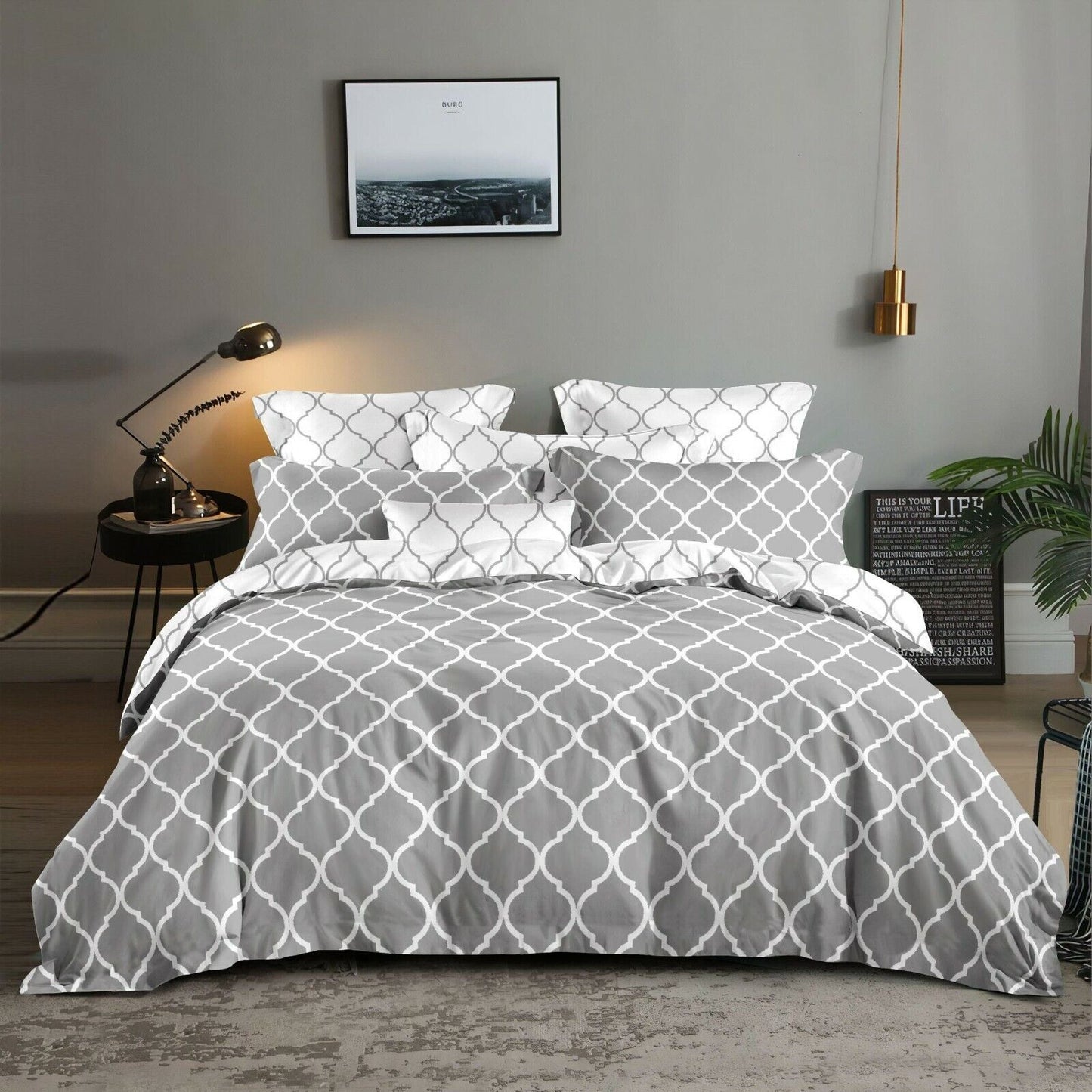 Geometry Quilt Cover Set