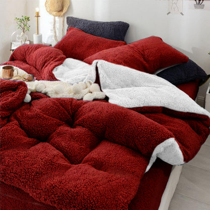 700GSM Reversible Sherpa Doona