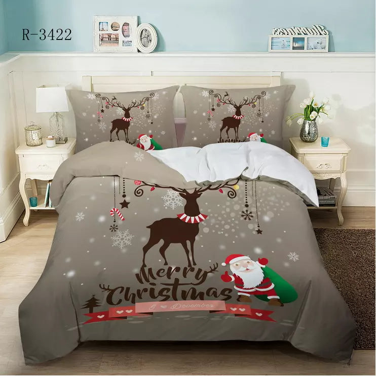 Christmas Quilt Cover Set