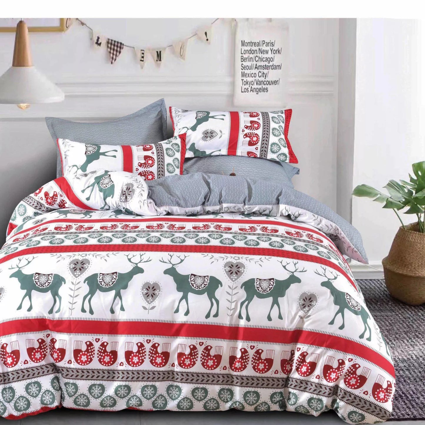 Christmas Quilt Cover Set