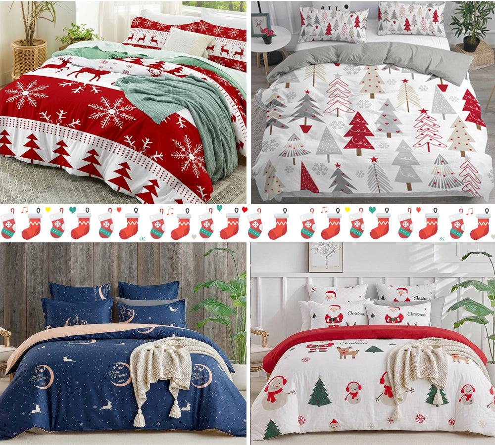 Christmas Quilt Cover Set
